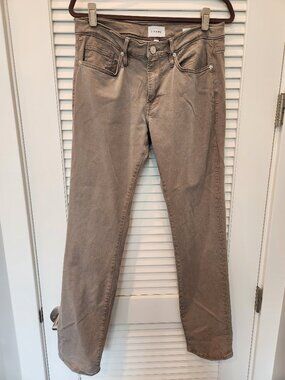 Frame L'Homme Slim Fit Five-Pocket Twill Pants - 32
